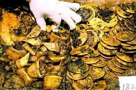 海昏侯为何“墓放金光”？难道做了27天皇帝，黄金弄了几卡车？图片