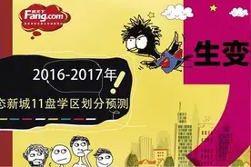 2016-2017年淮安生态新城11盘学区划分预测图片