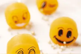 怎么这么Q弹~~  一步一步教你做卡通菠萝软糖图片