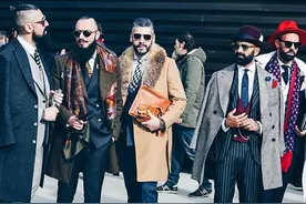 时尚先生丨Pitti Uomo全球最会穿西装最风骚男人的聚会图片