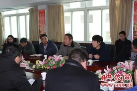 汝州市公路局召开候饭线北移及龙山大道北延项目会议图片