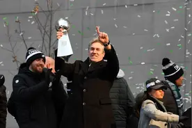 [6]（外代二线）橄榄球——费城庆祝老鹰队夺得“超级碗”图片