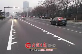 日照第一条“可变车道”来了，你知道如何行车吗？图片