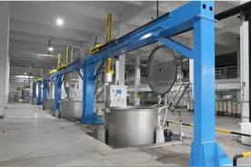柯桥智能化印染生产加工基地 全流程扫码指挥机器干活图片