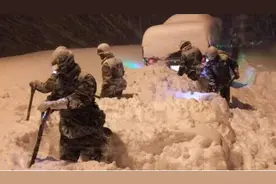 日自卫队24小时仅清雪1.5公里？电视台吐槽被指责图片