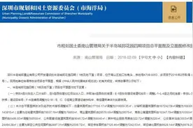 深圳蛇口大盘半岛城邦花园四期将出炉，近日项目总平面图调整公布！图片