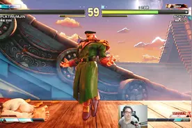 街霸5：这个隆就是个莽夫，不断的跳将军的头顶，真的难受！视频封面