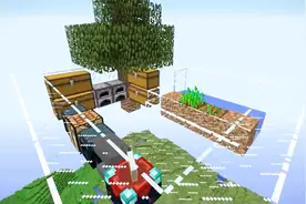 我的世界：在空中建造隐藏的房子，新手教程