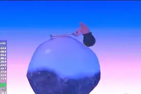 「Getting Over It」2分59秒速通关「灌装的天才」
