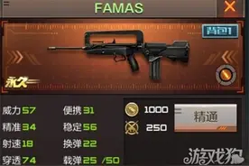 平民武器爆炸伤害 CF手游全新武器FAMAS图片