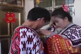 云南苗族村花结婚，这才是最漂亮的婚纱