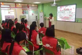 打造学生托管黄埔军校，贝尔安亲河北老师进修结束图片