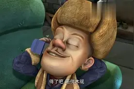 熊出没：光头强居然骂李老板是猪，结果被李老板开除，光荣下岗