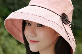 戴上这只遮阳帽，对晒黑say goodbye！图片