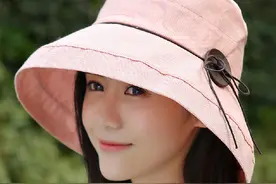 戴上这只遮阳帽，对晒黑say goodbye！图片