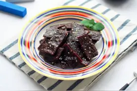 烤箱版牛肉干图片