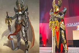 《魔法门之英雄无敌7》圣堂女战士COS赏 技能点全开图片