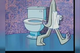 为什么章鱼哥平时不穿裤子，洗澡的时候还要穿个浴巾？