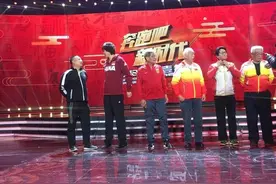 刘国梁晒体育春晚录制现场：郎平和姚明调侃我的身高图片