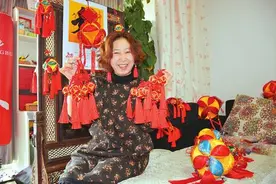 绣球绣出幸福年图片
