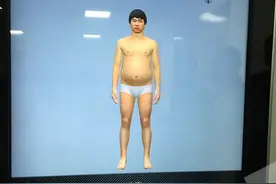 重庆首家3D个性化服装定制门店下周开业 3秒量体5秒生成模型图片
