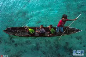 海阔天空竞自由！摄影师拍巴瑶族人海上漂流生活图片