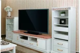 客厅电视柜风水？客厅电视柜适合摆什么？图片