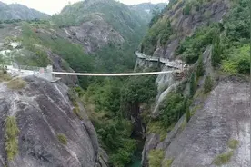 不用去张家界 又一条玻璃栈道将亮相松阳双童山图片