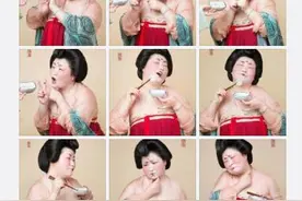 唐代仕女“复活”了？这组照片“成功复制了唐俑”图片