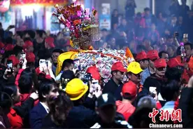 湄洲妈祖金身妈祖故里巡安布福图片