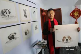 衢州民间画家：“旺旺年” 画“旺旺”图片