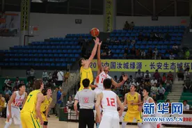2016年四国青年男篮挑战赛 U18国青男篮力擒澳大利亚队图片