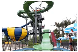 感受成都有多热：5月28日成都欢乐谷水世界开放 水陆两园一票通玩图片