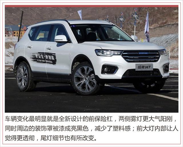 2018款哈弗H7正式上市 售15.2万-16.3万元