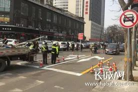 通行规则改变！石市健康路部分路段实行机动车东向西单向通行图片