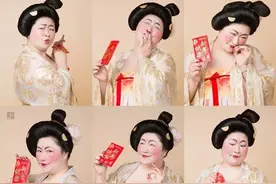 “最唐朝”的表情包美人火了 我们和她聊了聊图片