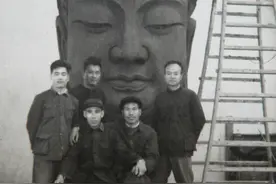 一张图纸揭开一段尘封往事 东阳木雕造就杭州灵隐大佛图片