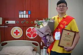 东阳志愿者两次为同一人捐献造血干细胞图片
