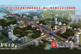 沙井要逆袭了！南宁又新建一座立交，市民可以快速直达白沙大道图片