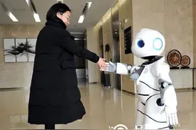 重庆九龙坡将投入13个机器人到服务窗口 5月起去政府办事可以找它们图片
