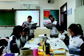 报纸进班级 半岛报成了班上最抢手的“香饽饽”图片