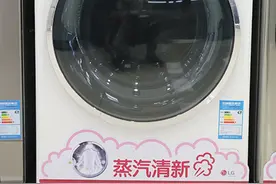 蒸汽除菌速净喷淋 LG变频滚筒洗衣机促销图片