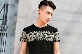纯棉男士T恤 夏天了赶紧装备您的衣橱吧图片