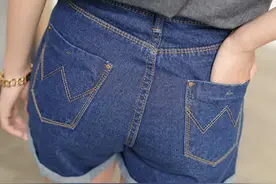 显高？秀腿？夏季牛仔短裤一件搞定图片