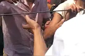 海南公期节日，公祖上身穿仗，很神奇视频封面