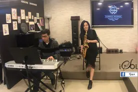 老歌《旧梦》萨克斯图片