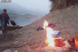 水库边打野做饭，就地取材！视频封面