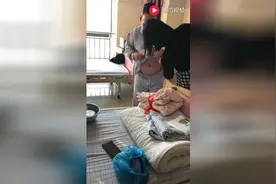 双胞胎孕妈都要生了，肚子看起来跟8个月差不多视频封面