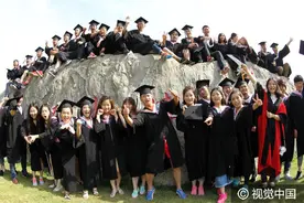 河南许昌毕业生拍创意合影，留住最美青春图片