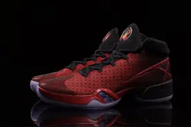 首个艳丽配色登场，Air Jordan XXX “Gym Red” 实物提前预览图片
